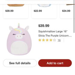 Squishmallow Plush Stuffed Animal 