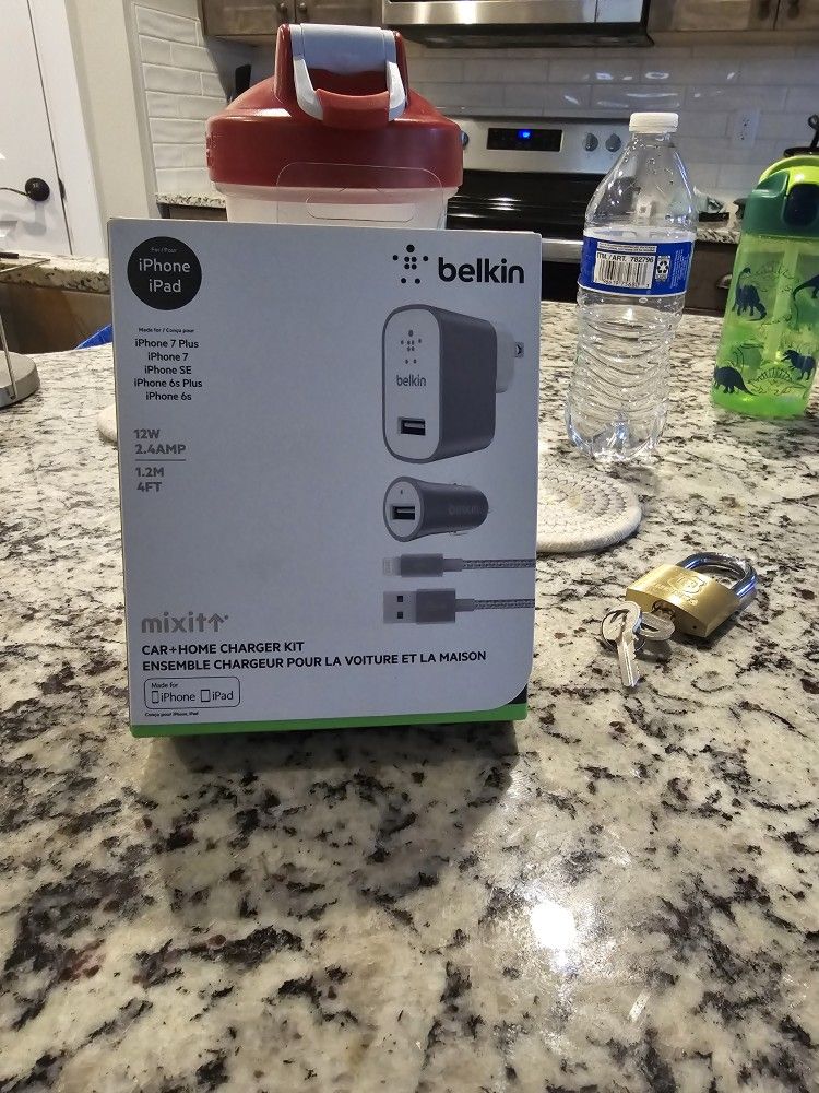 IPhone/iPad Car +home Charger Kit