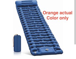 Sleeping Pad for Camping, Built-in Foot Pump with Pillow Ultralight Inflatable, Extra Thick Compact Camping Mattress for Camping, Hiking, Backpacking,