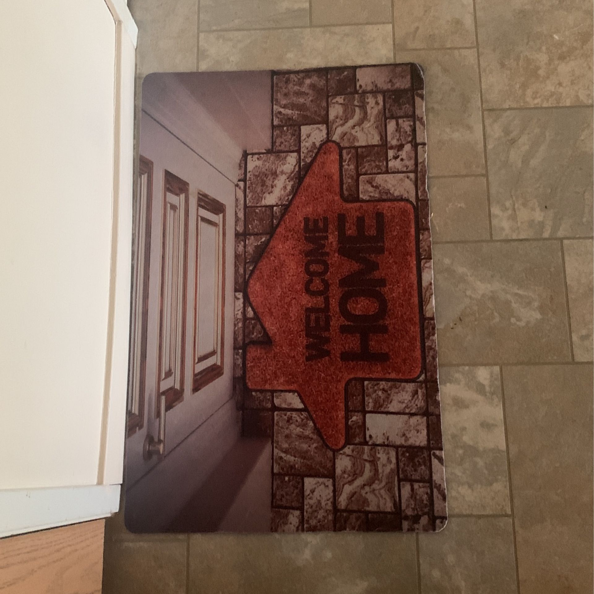 2 Welcome Home Mats $4