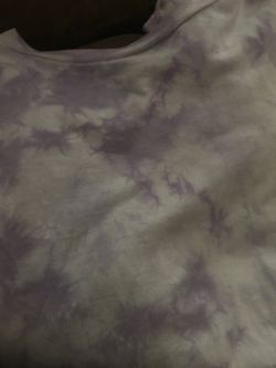 Tie die crop top 2X from Forever 21