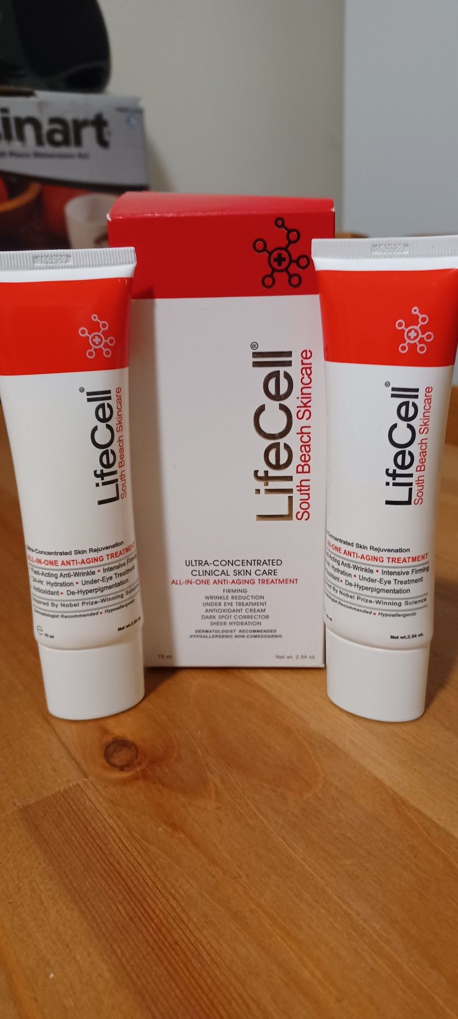 New Lifecell All-In-One Anti Aging Treatment For Skin