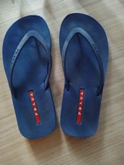 Men's Royal Blue Flip Flops