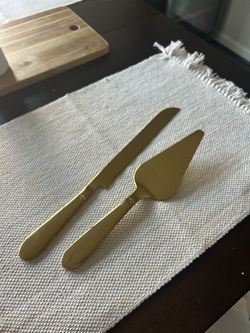 Gold Cake Server- Wedding