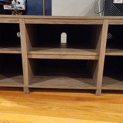 Tv stand for up to 65 inches, modern entertainment center Light Gray