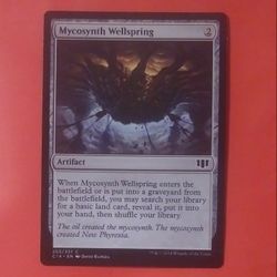 MTG  2014 Mycosynth Wellspring Artifact #253 David Rapoza C14 Magic The Gathering Card Game Wizards Of The Coast Collectible