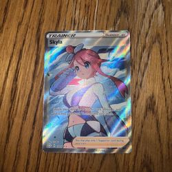 Skyla trainer pokémon card