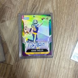 Adam Thielen Signed 6/6