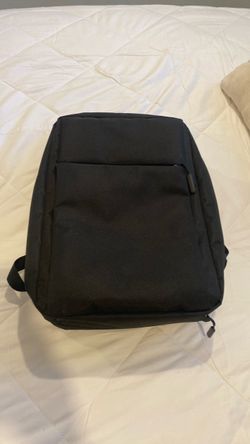 Travel, black backpack
