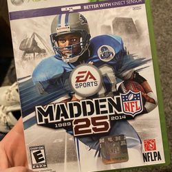  NFL Madden 25 Xbox 360