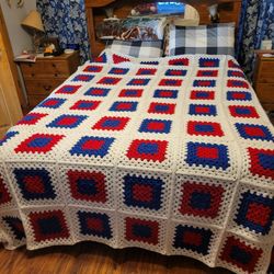 Crotchet Blanket For QUEEN SIZE BED