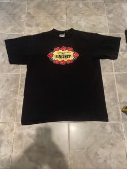 Vintage 2001 Nike Silver Tag Honolulu Marathon Finisher Graphic T-Shirt M