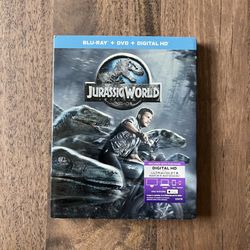 Jurassic World Action Sci-Fi Film Blu-ray & DVD Movie