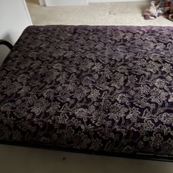 Free Black Metal Futon/Daybed – Sofa + Bed in One