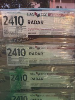 NEW USG 2410 Radar 2’x4’ Ceilings Tiles Acoustical Panels
