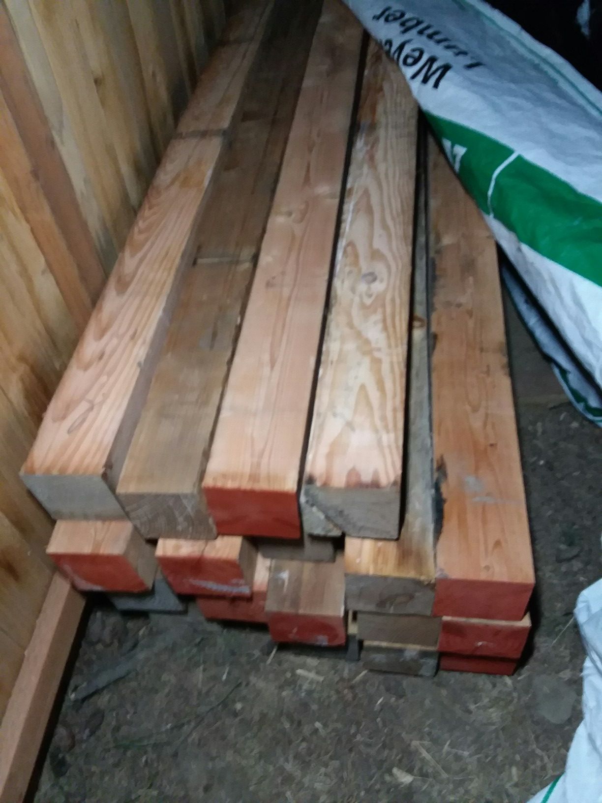 6x6x16 / 20' Doug Fir Posts for Sale in Everett, WA OfferUp