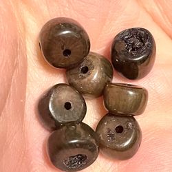 Lot Of 48 Brown Coral Beads