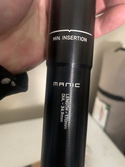 X Fusion Manic Dropper Post