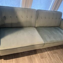 Green bed sofa