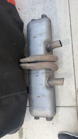 2017 Mercedes GLE 43 AMG muffler