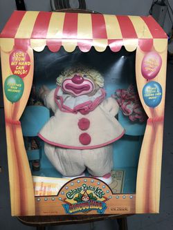 Xaviar Roberts Original Cabbage Patch Soft Sculpture Doll 1986 Appalachian Artworks, Original outfit-Halloween Clown costume. Complete original *Incl