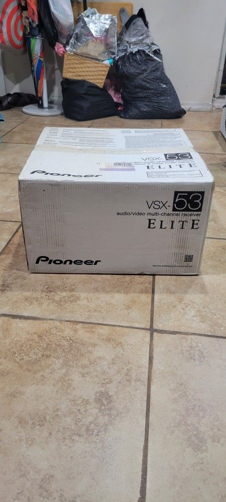 Pioneer Receiver Elite Vsx-53 Brand New Never Used