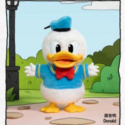 Donald Disney POP MART Mickey And Family Cute Together Plush Keychain