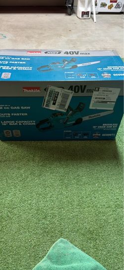 Makita XGT 18” Chain Saw Kit