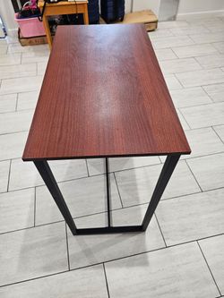 High table for 2  with side storage