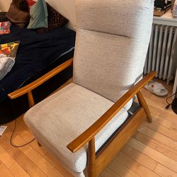 West Elm reclining arm chair