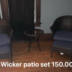 Wicker Set