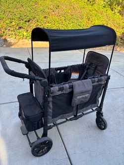 Wonderfold W2 Wagon Stroller with top