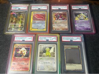 Pokemon slabs psa 10 FS/FT