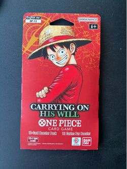 OP 13 Carrying on His Will Sleeved Booster packs