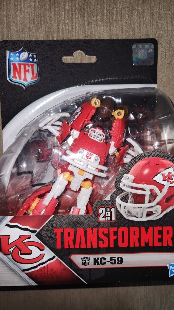 Transformers NFL Football Kansas City Chiefs