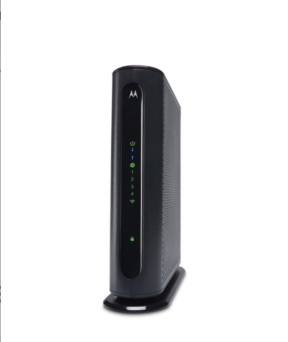 Motorola MG7310-10 8x4 343 Mbps DOCSIS 3.0 Cable Modem & N300 Wi-Fi Router