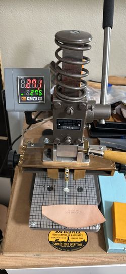 Campbell Randall Kwikprint Heat Embossing Machine 