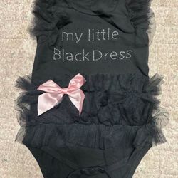 New onesie and used dress for 2y $10 for both