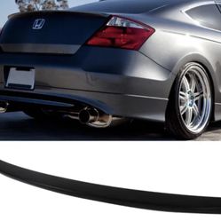 Fits 08-12 Honda Accord 2Dr Coupe OE Factory Style Unpainted ABS Trunk Spoiler