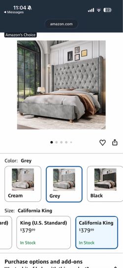 Cali King Bed Frame