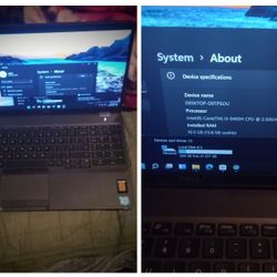 ( Touchscreen ) ( Laptop )

 Dell Latitude 5501
intel i5 2.9ghz 9th generation 

256gb SSD 16gb Ram Webcam Windows 11 Pro