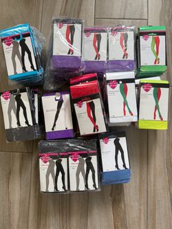 80-Pair Bulk Lot Music Legs Hosiery / Tights – Brand New in Packaging