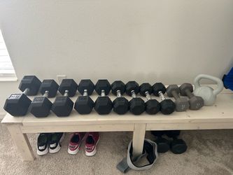 Weights for sale! 40lbs-12lbs