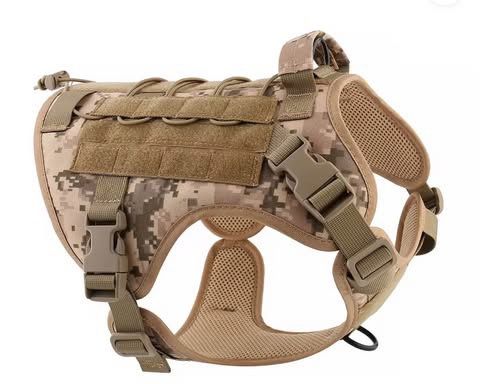 Dog Harness Tactical premium Quality + comfy + built to last.