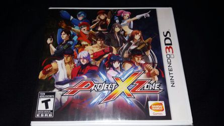 Project X Zone Nintendo 3DS NDS Brand New
