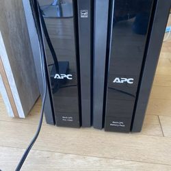 2 APC Backup-Pro 1500s