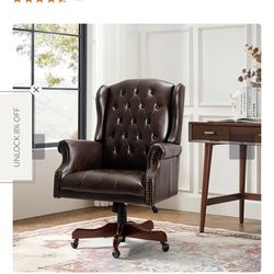 Hulala Esteban Vegan Leather Executive Office Chair