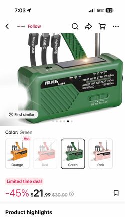 Emergency radio