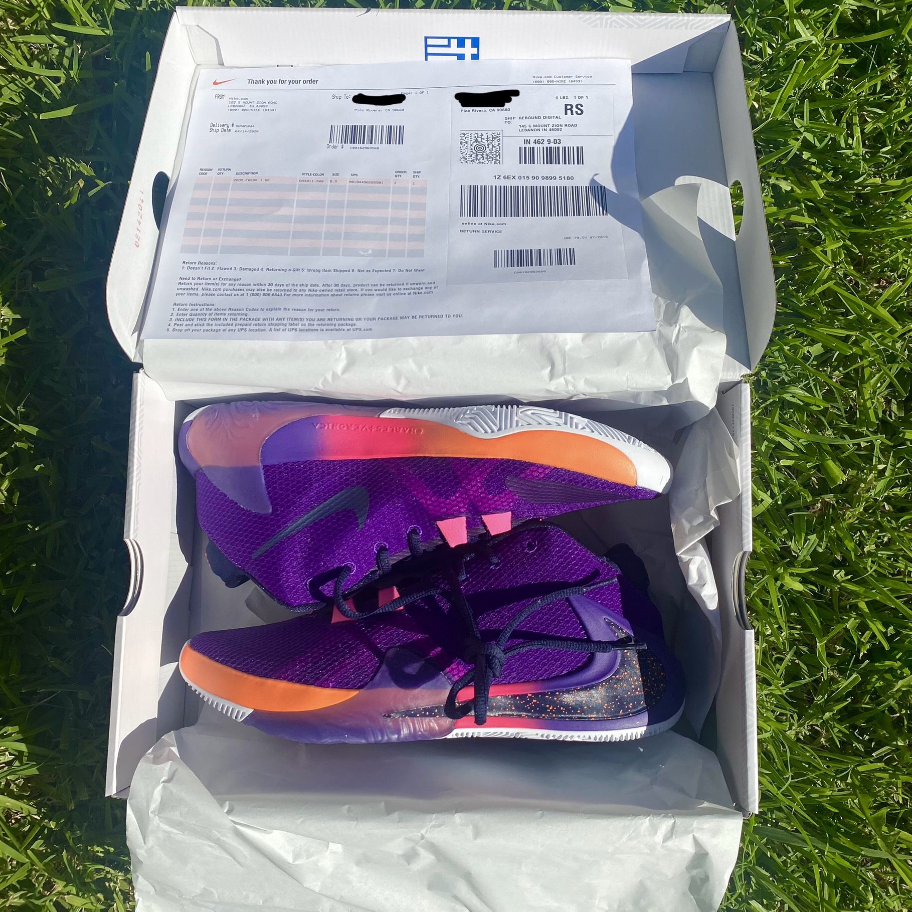 Size Nike nba 2k20 x zoom freak gamer exclusive all bros