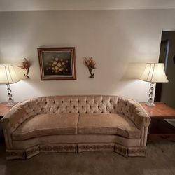 Vintage Matching Couch, Loveseat & Armchair